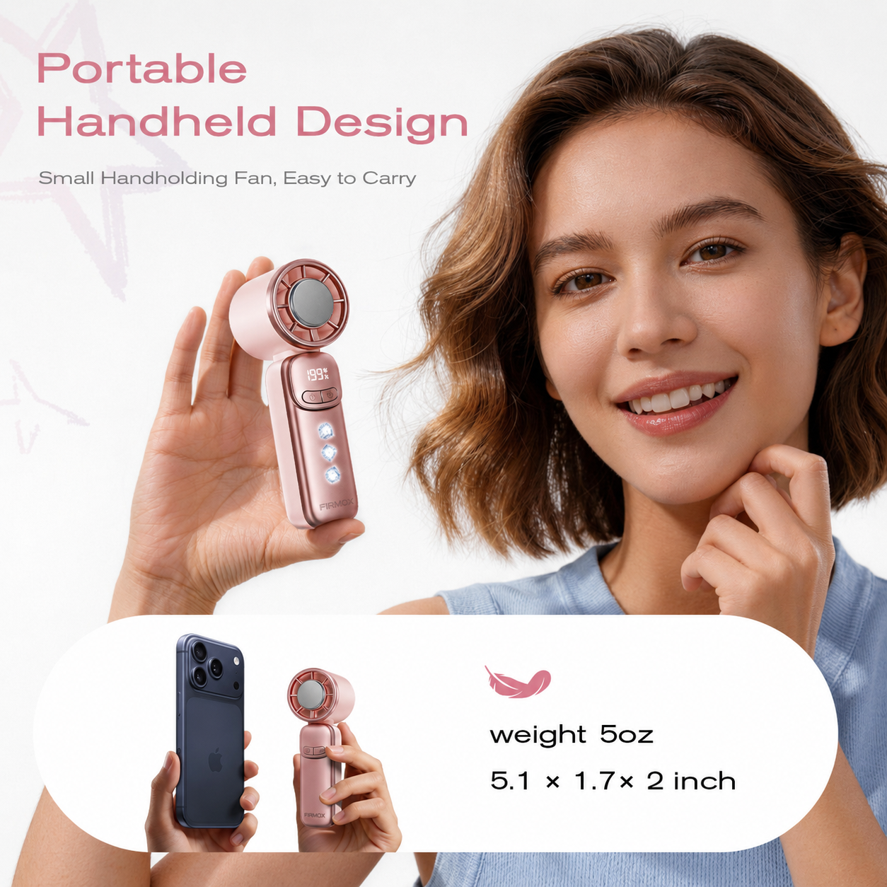 FIRMOX Handheld Fan Ultra 2026