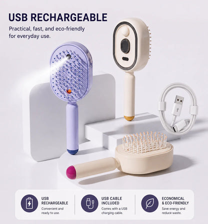Anti-Knot & Anti-Frizz Brush